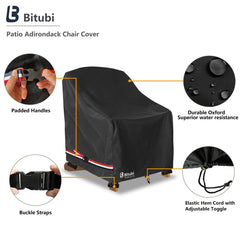 Bitubi side view with buckle straps fastened for wind-resistant secure fit
