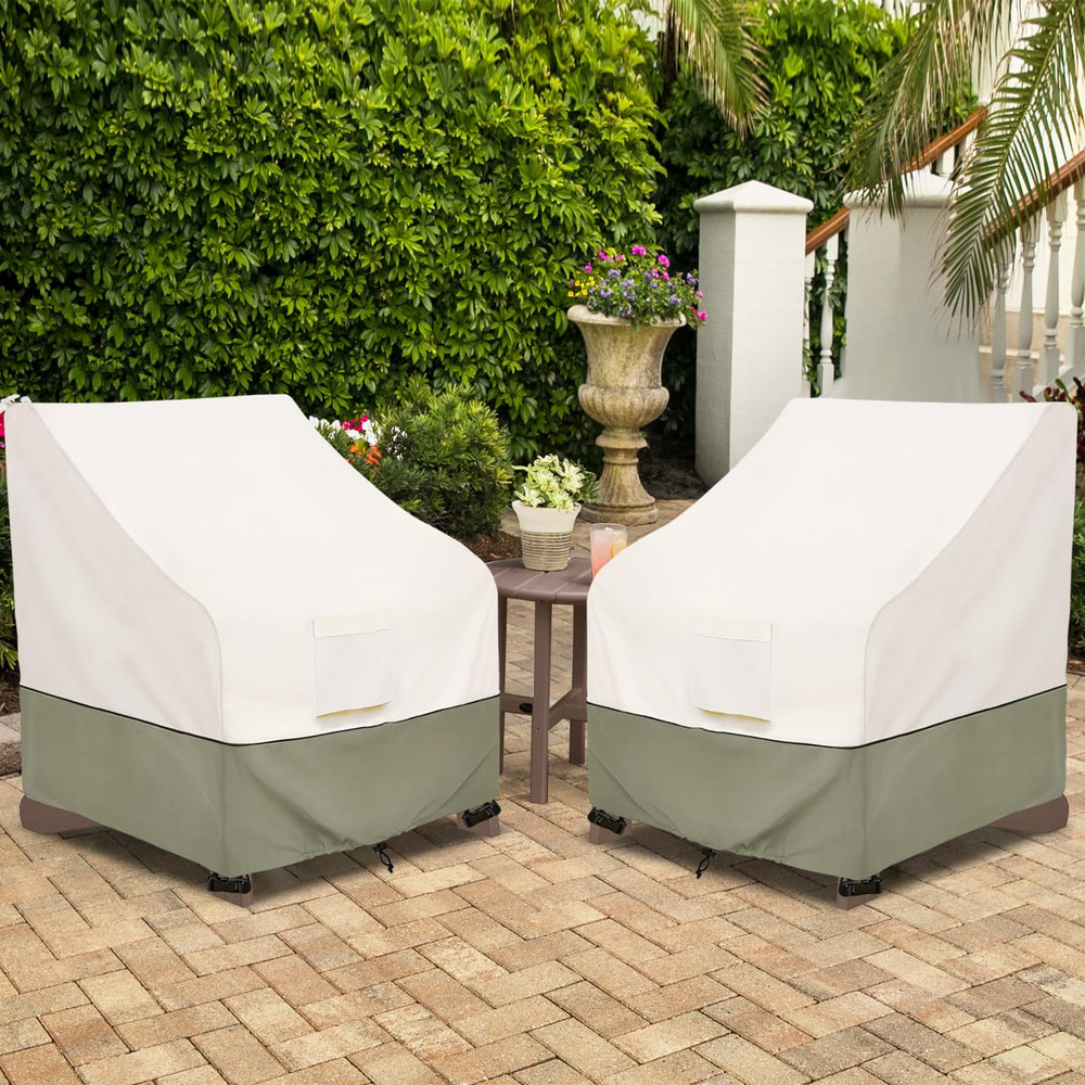 Bitubi cover next to ruler illustrating fit for chairs up to 30 inches benefit