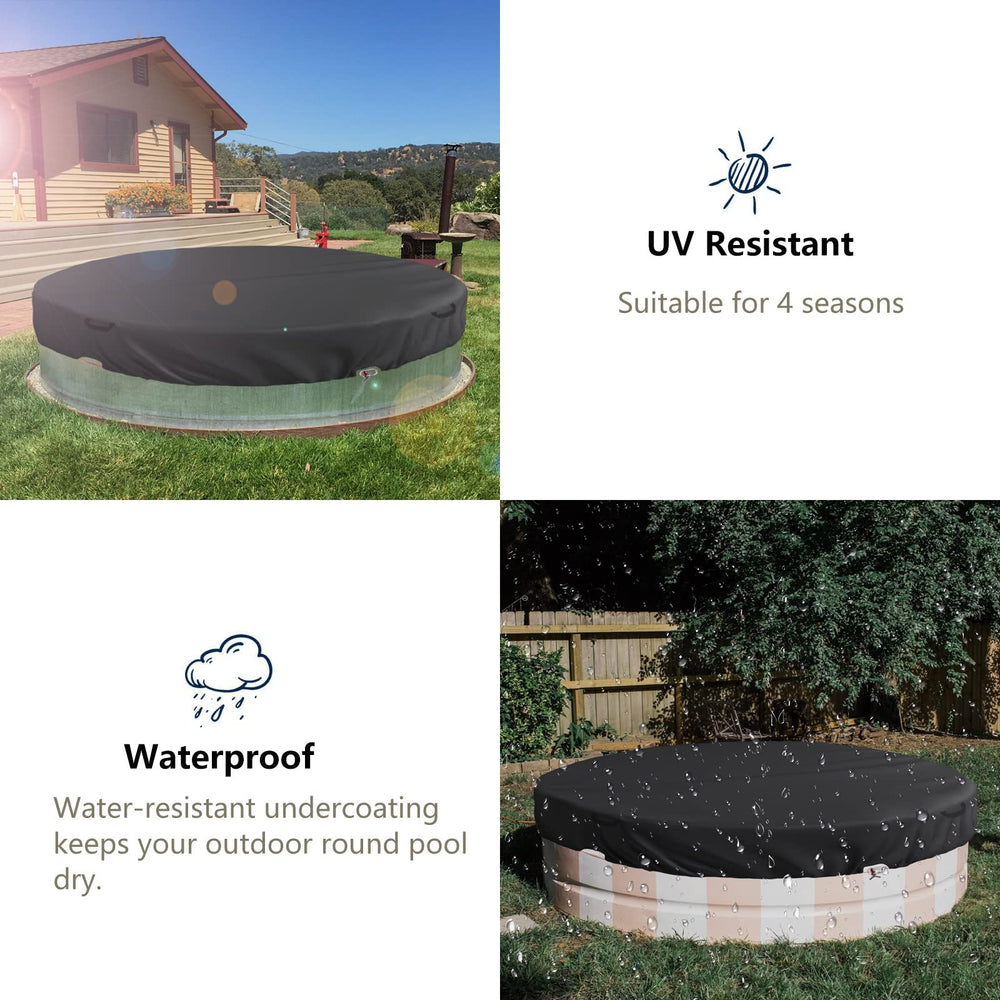 Bitubi cover shedding rainwater on surface to illustrate reduced ponding