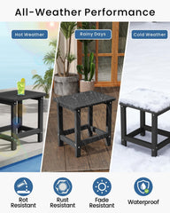 BIVODA single-piece tabletop edge illustrating sturdy HDPE panel