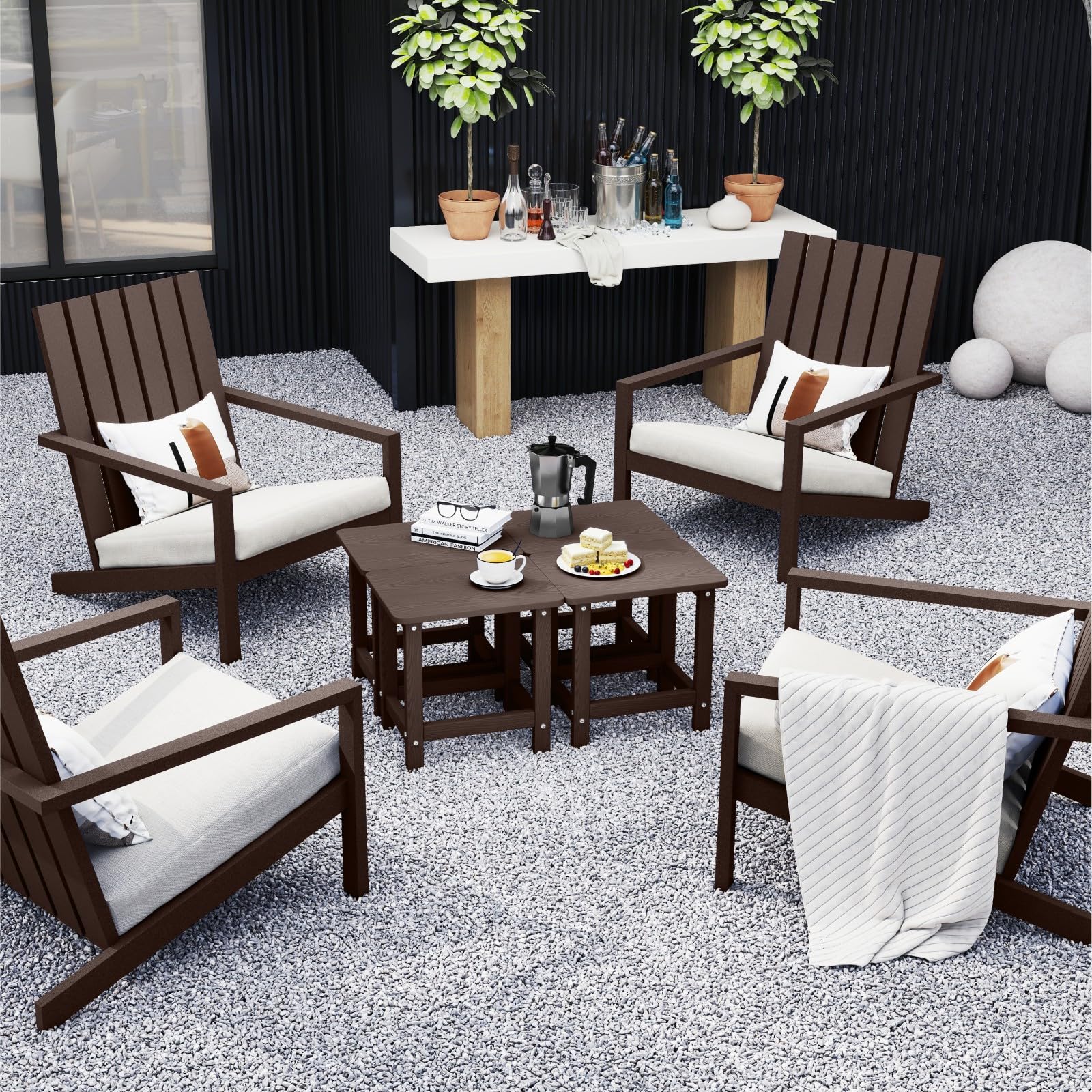 BIVODA waterproof surface with water droplets demonstrating easy cleanup benefit