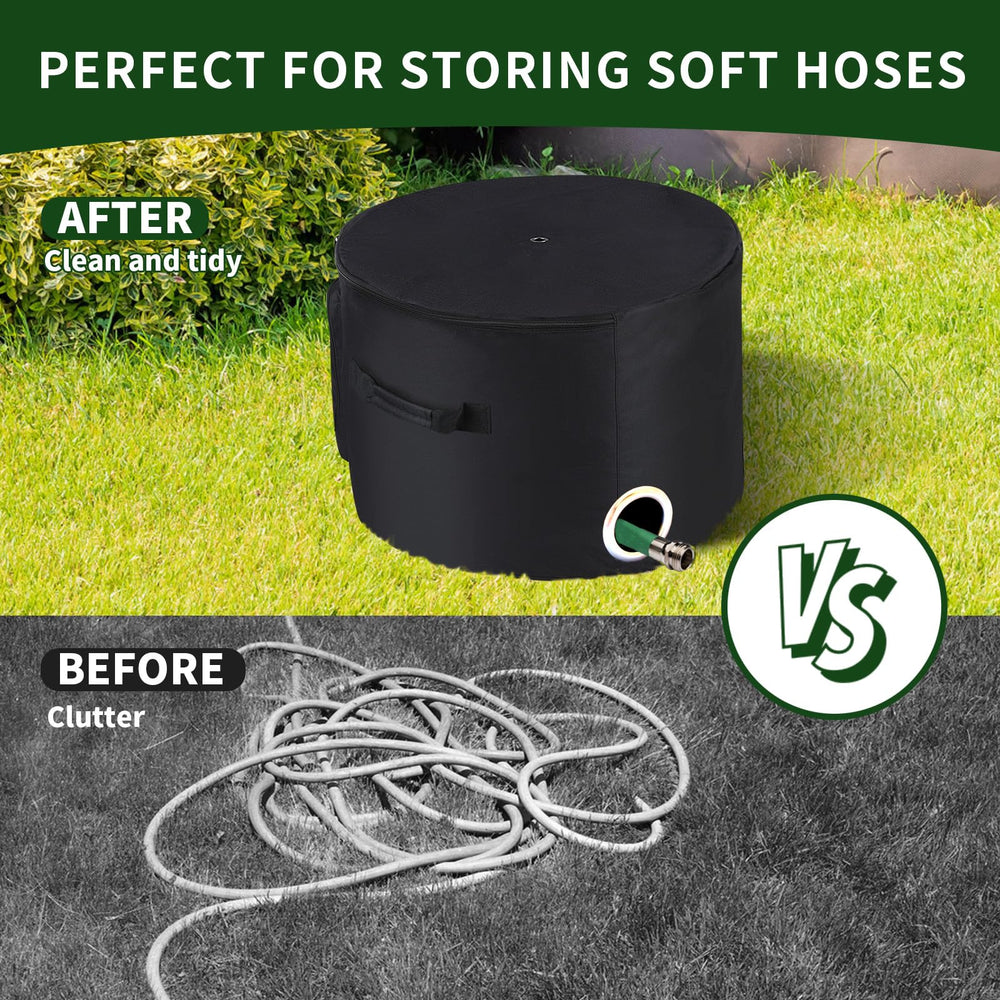 BJJZHH hose holder bottom drain holes preventing water buildup and mildew