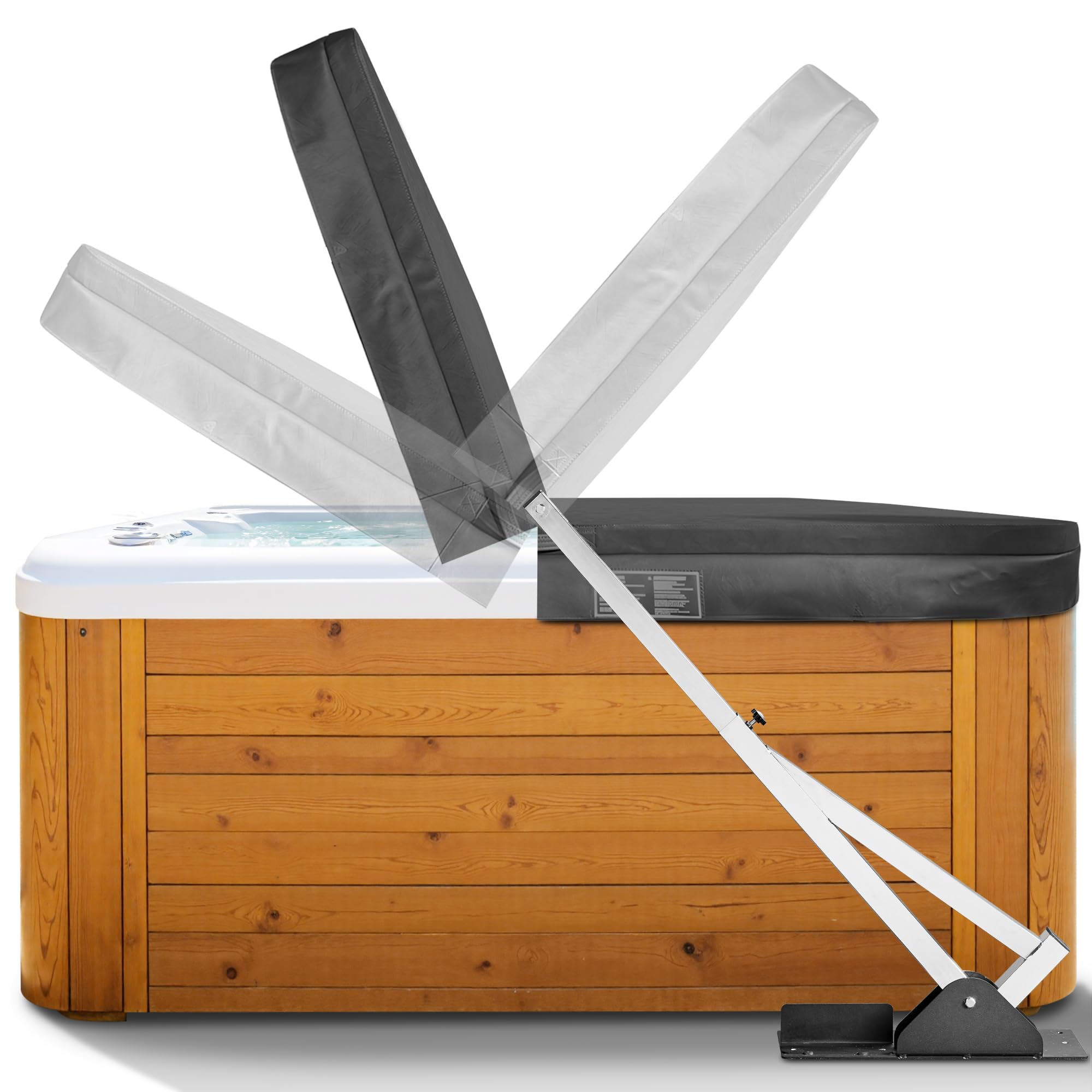 BJOSSTY lifestyle backyard spa scene showing convenience and aesthetic benefit