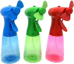 BJPEY front view three fans showing colors and portability benefit