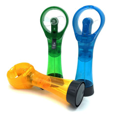 BJPEY fan in use at theme park delivering mist and breeze