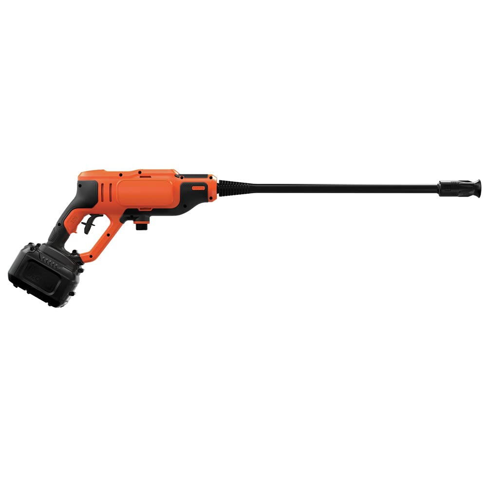 BLACK+DECKER 20V battery and charger showing POWERCONNECT convenience benefit
