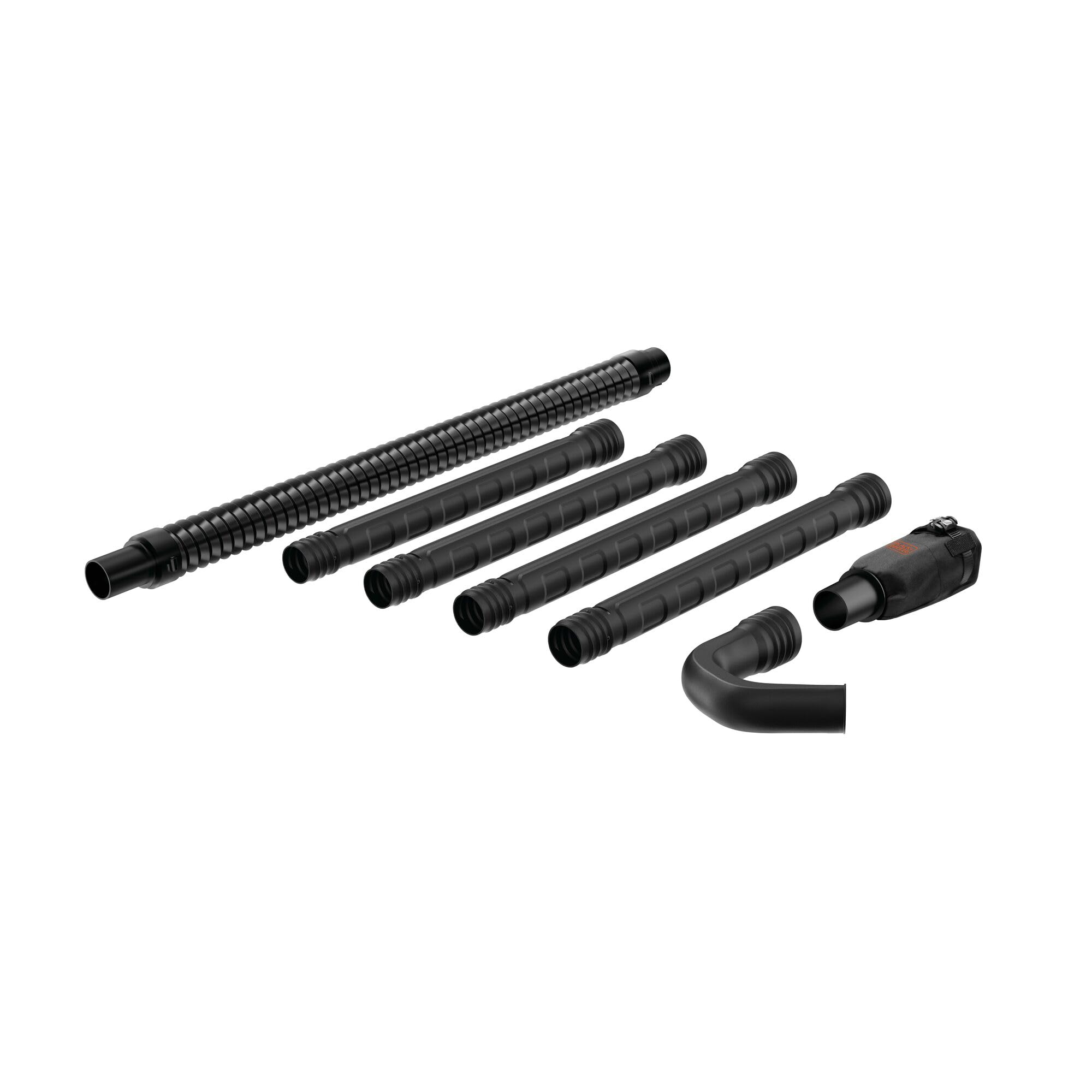 BLACK+DECKER attachment reach next to person showing scale and extended reach benefit