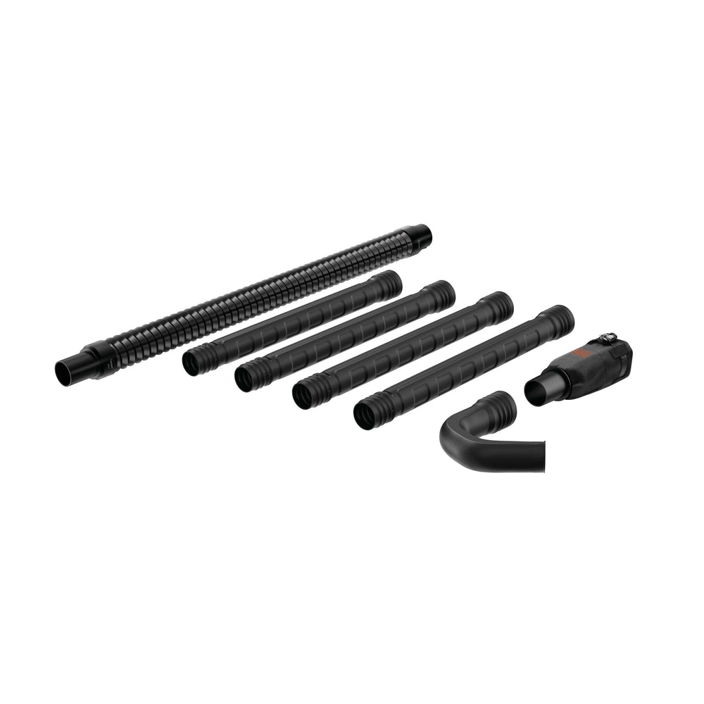 BLACK+DECKER attachment reach next to person showing scale and extended reach benefit