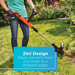 BLACK+DECKER two 20V MAX batteries and charger for extended runtime
