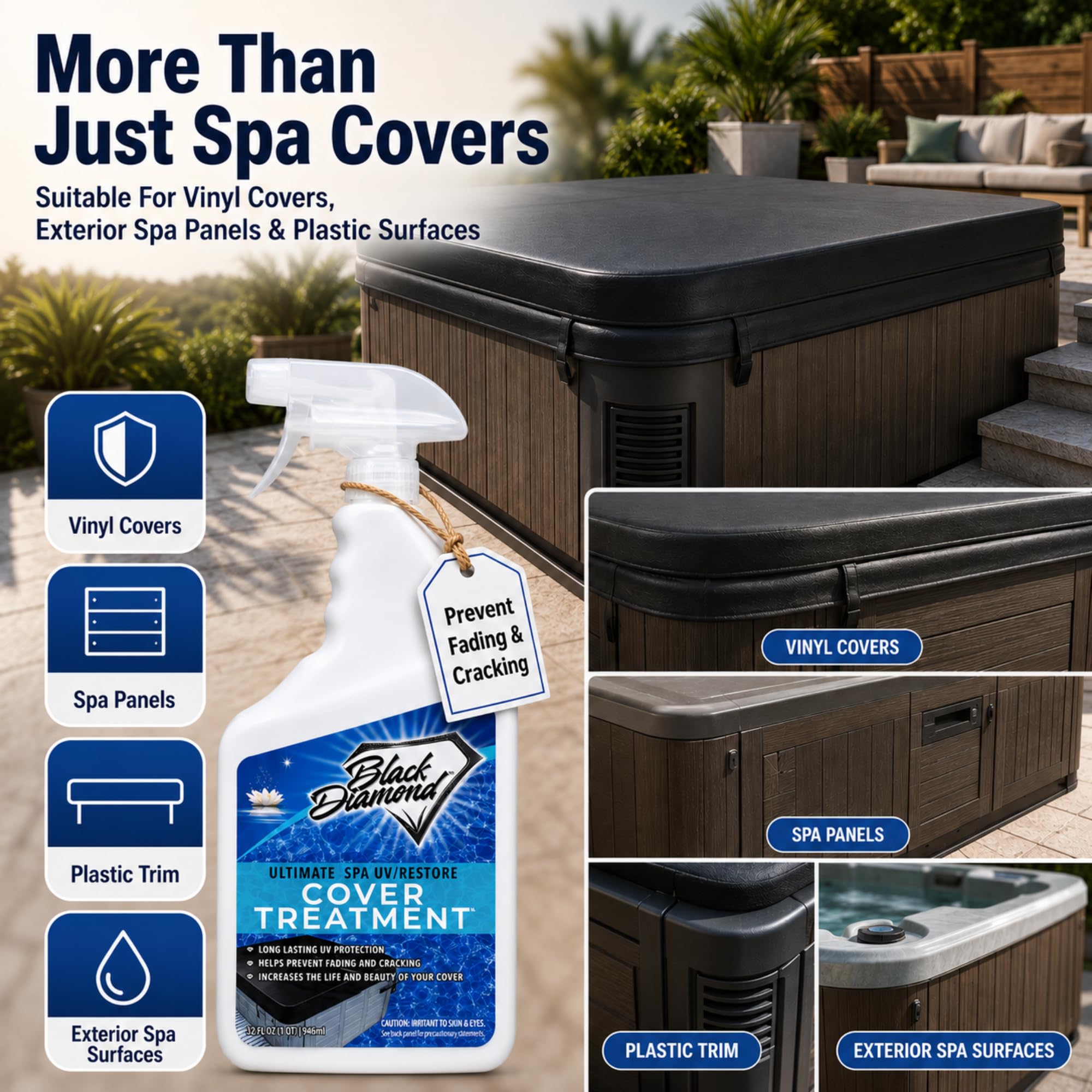 Black Diamond Stoneworks quart held in hand to show practical size and portability