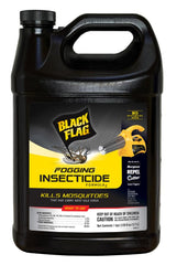Black Flag front view of one-gallon ready-to-use fogger showing label and usage benefit