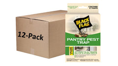 Black Flag front packaging showing two pantry pest traps and product benefits