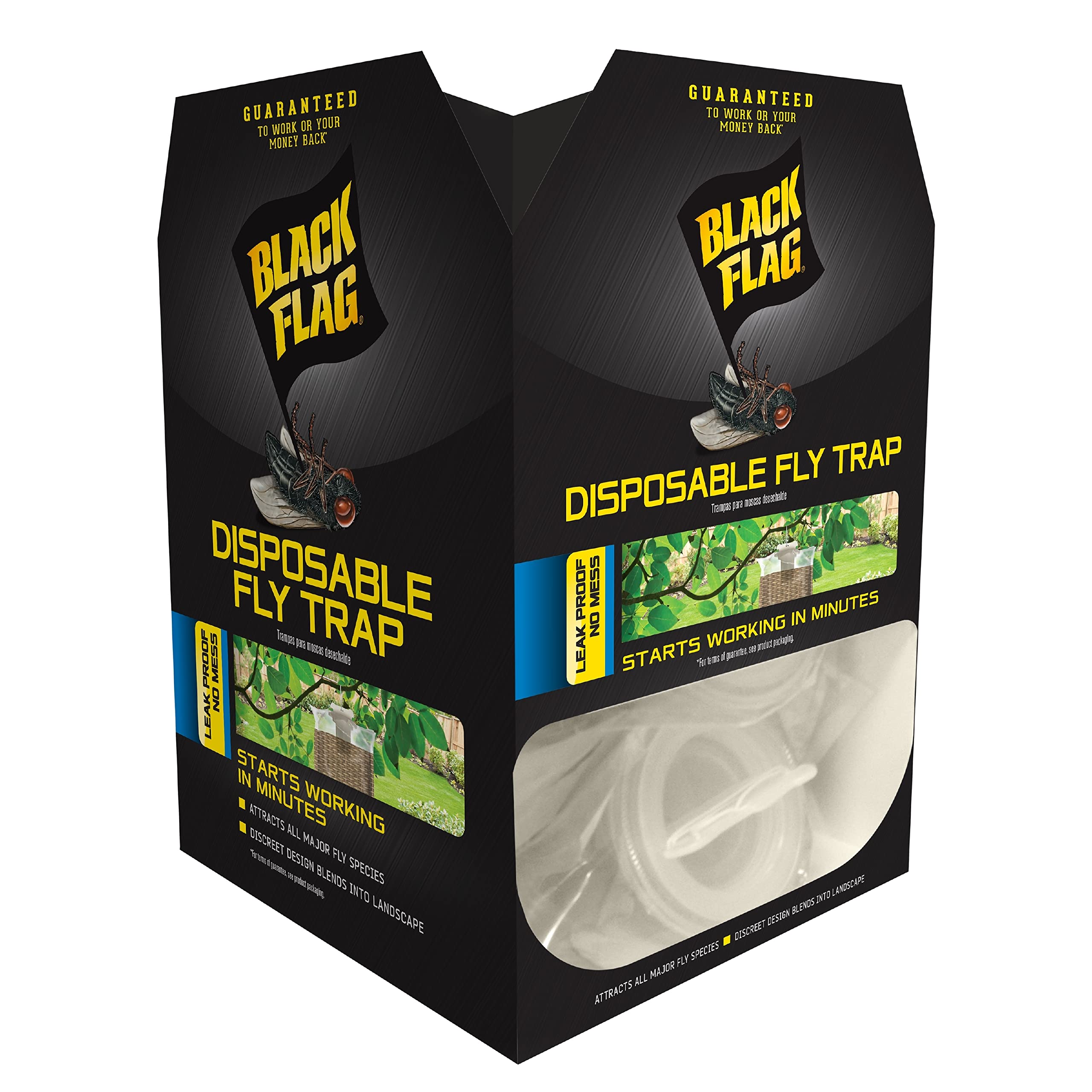 Black Flag front packaging showing 12-pack and benefits