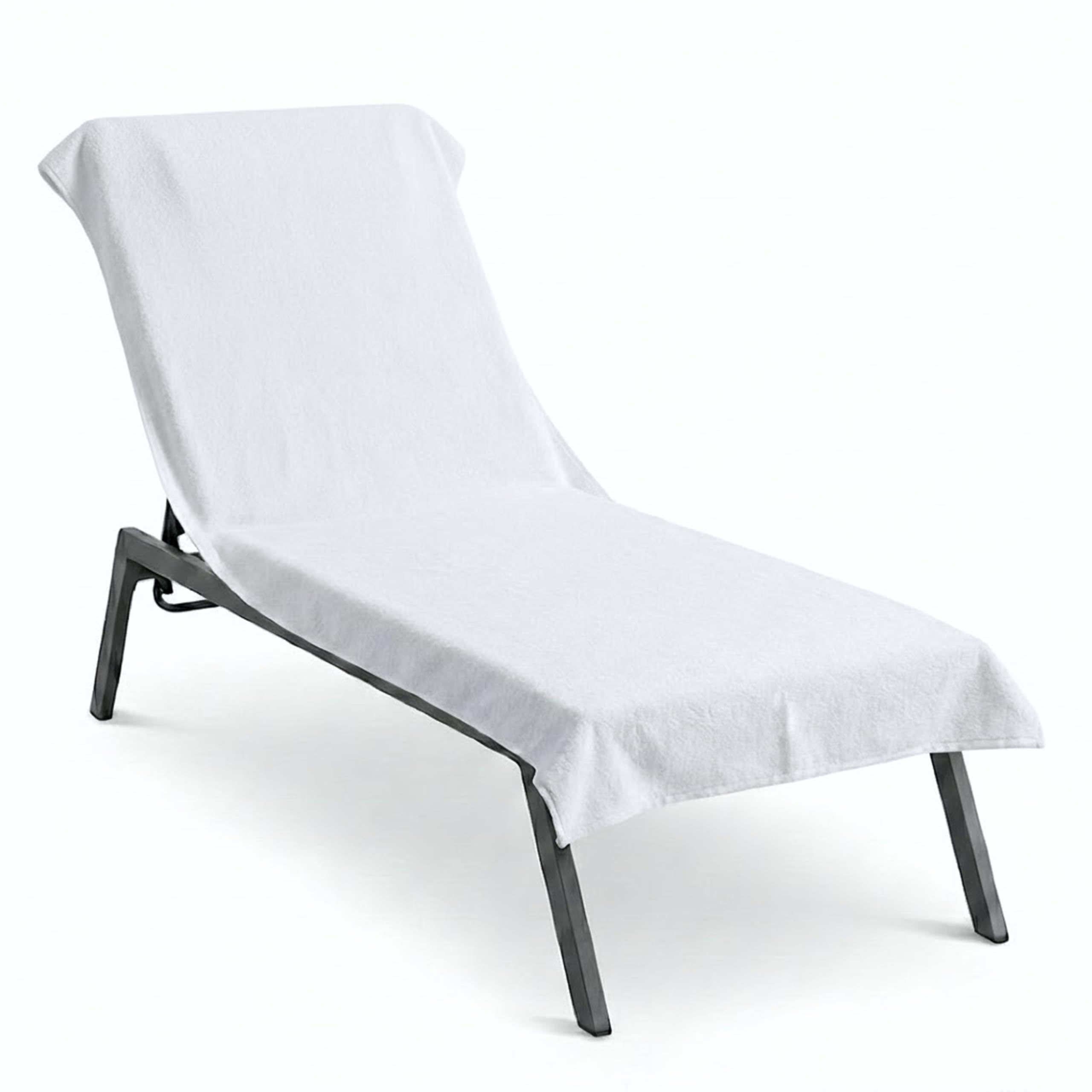 Black & White Brands front view showing full 30x85 cover and neat white finish for a polished look