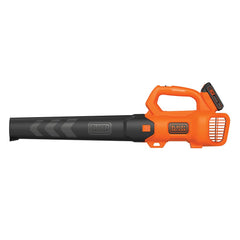 BLACK+DECKER blower side profile highlighting ergonomic shape for comfortable handling
