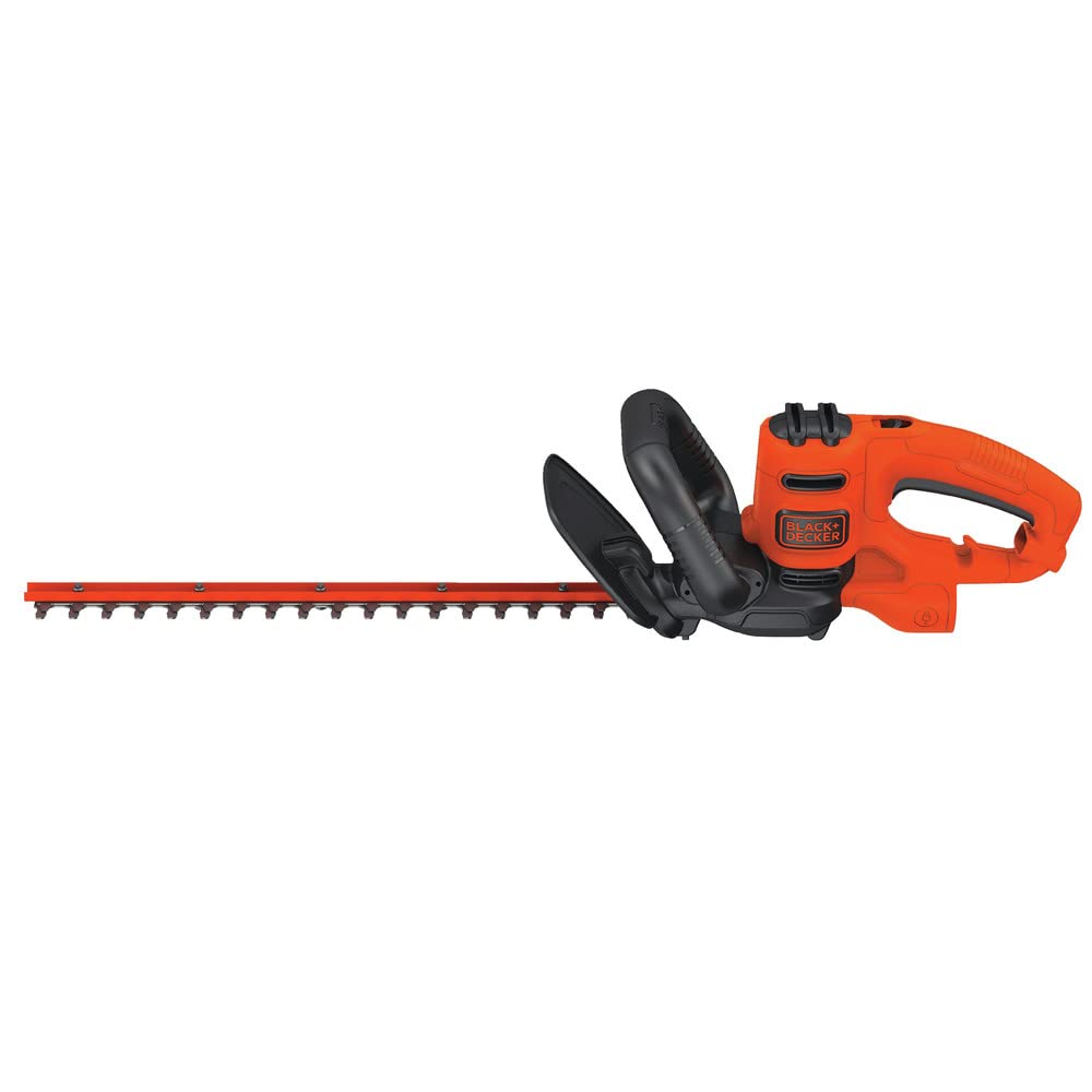 BLACK+DECKER wrap-around handle close-up for improved grip and control
