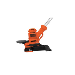 BLACK+DECKER wheeled edge guide being used to create straight lawn borders benefit