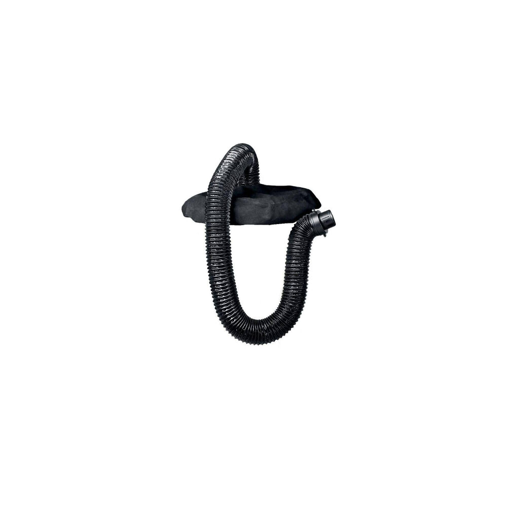 BLACK+DECKER drawstring fabric cover close-up demonstrating secure fit and fast attachment