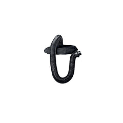 BLACK+DECKER drawstring fabric cover close-up demonstrating secure fit and fast attachment