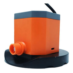 BLACK+DECKER cover pump side view highlighting stabilizer base for steady pumping