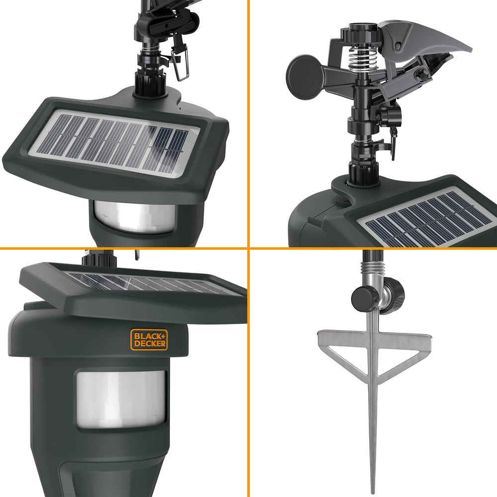 BLACK+DECKER PIR sensor close-up improving motion detection