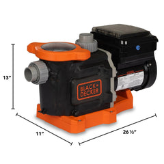 BLACK+DECKER touchpad controls close-up enabling easy programming and scheduling