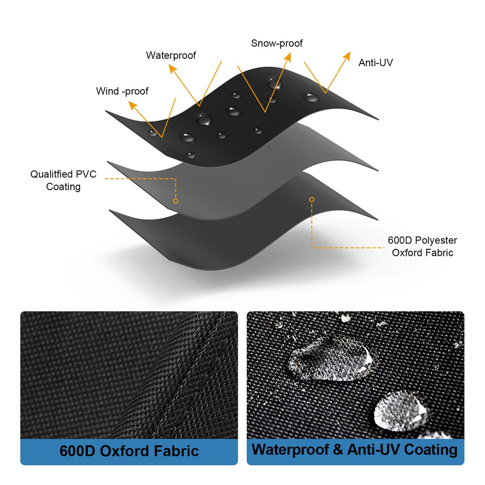 Blackhoso open bag waterproof lining protecting griddle from moisture