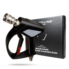 Blackline front view of snub nose gun showing compact control advantage