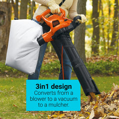 BLACK+DECKER vacuum tube attached demonstrating quick mode conversion benefit