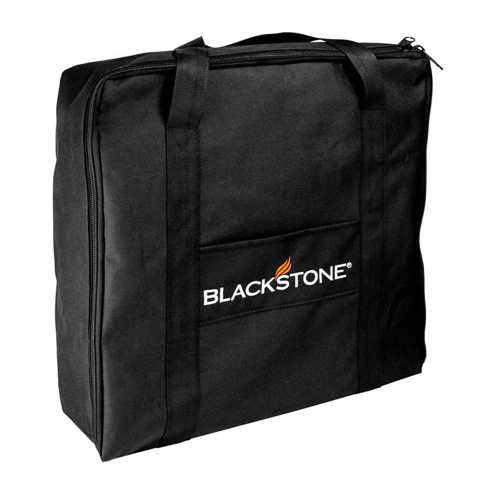 Blackstone front view of 17-inch cover showing full protection and neat fit