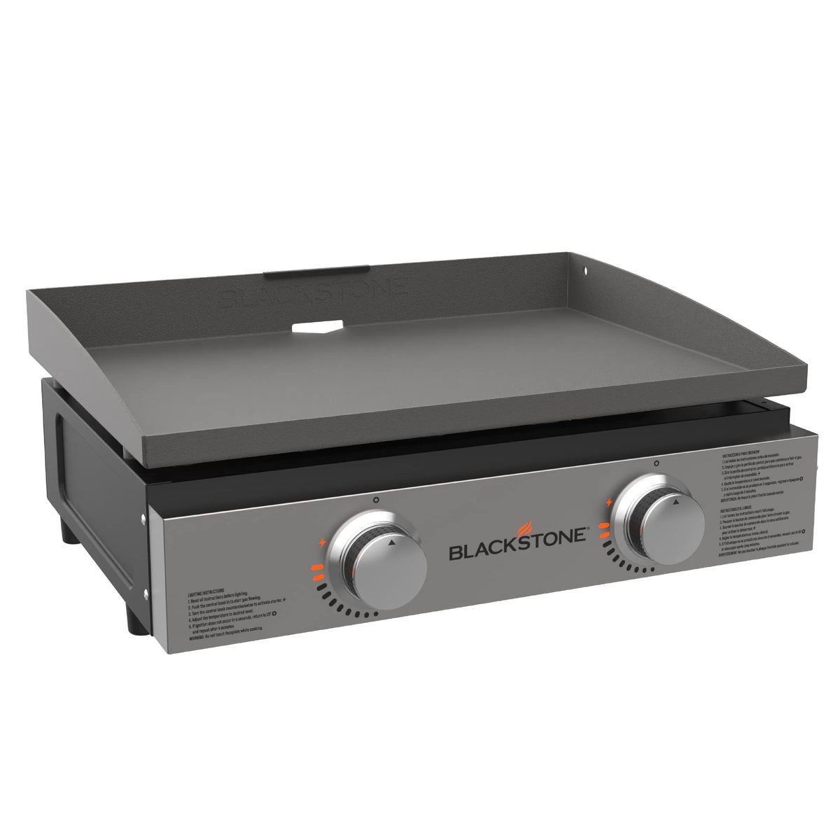 Blackstone front view showing compact tabletop design and portability benefits
