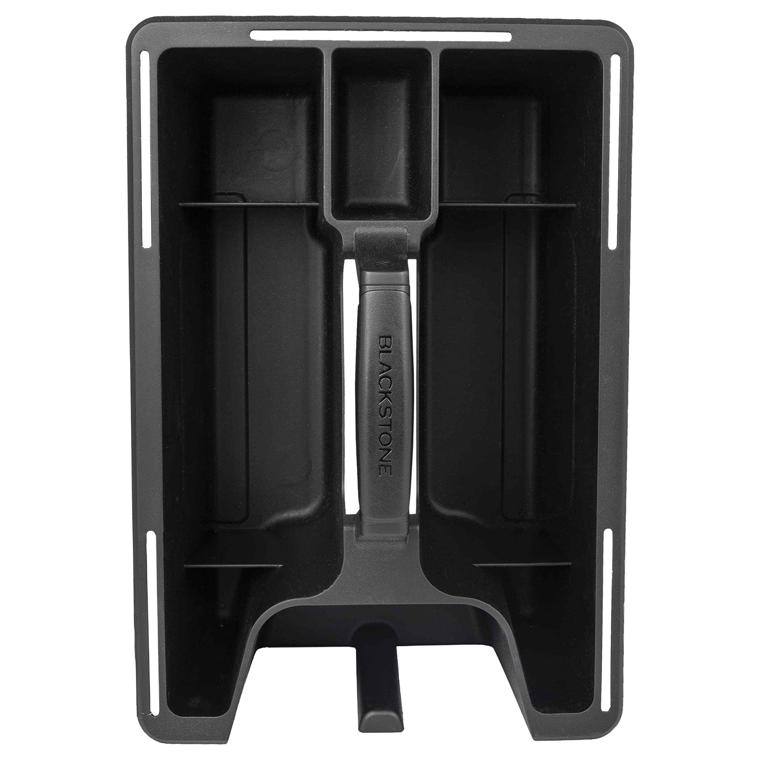 Blackstone compartments top view demonstrating separated tool organization