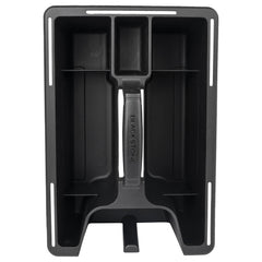 Blackstone compartments top view demonstrating separated tool organization