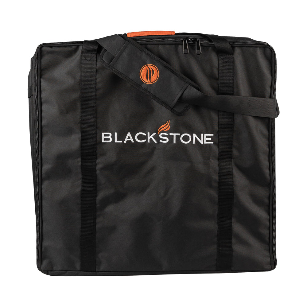 Blackstone front view bag with griddle showing secure fit and protection