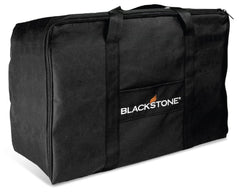 BLACKSTONE front view of carry bag showing snug fit and protection