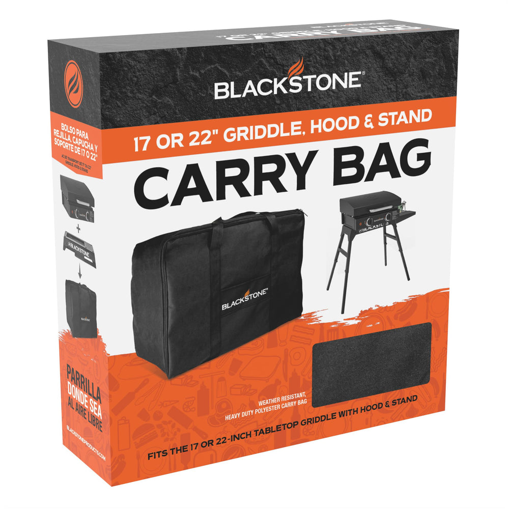 BLACKSTONE heavy-duty zipper and vinyl lining blocking moisture