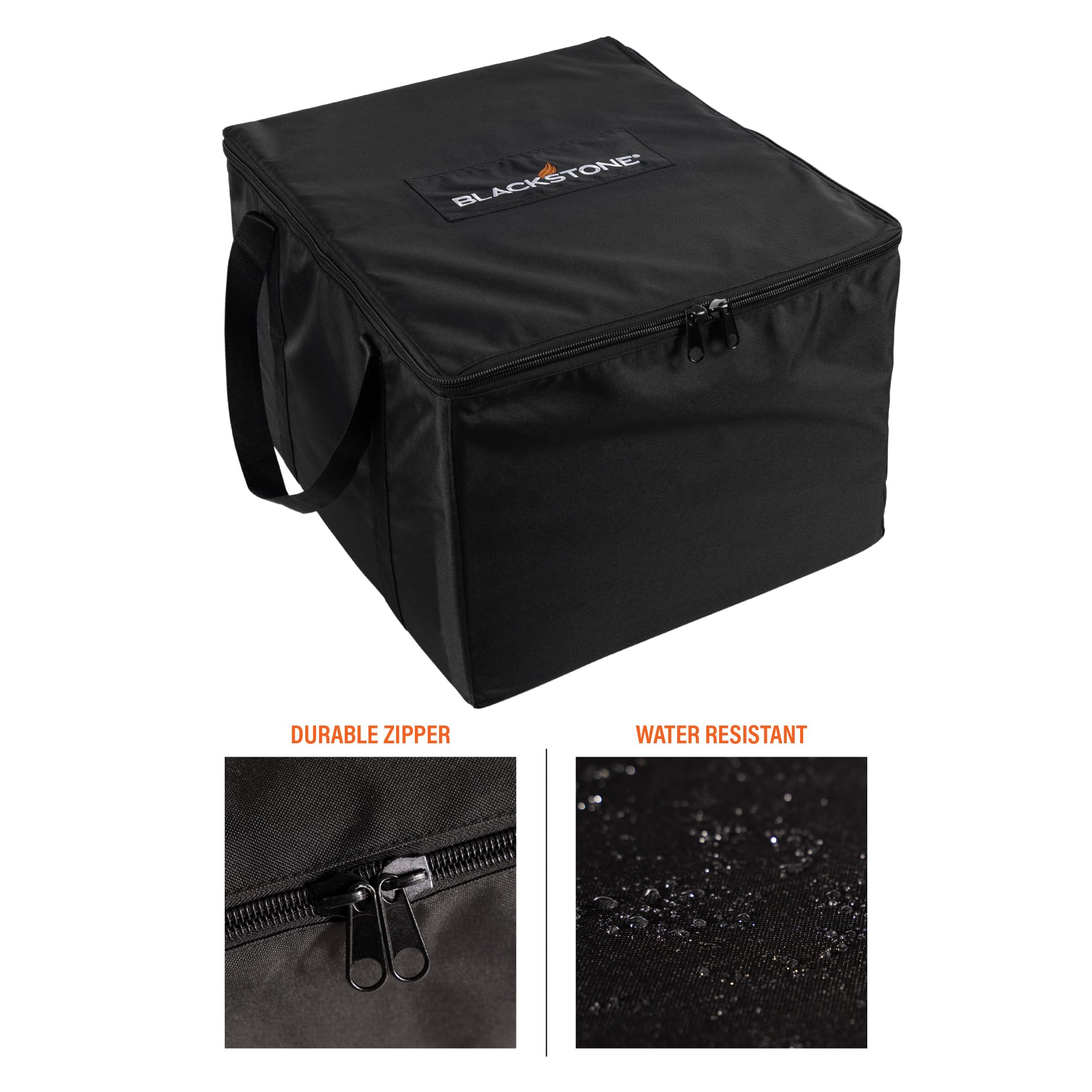 Blackstone heavy-duty zipper and reinforced stitching for lasting durability