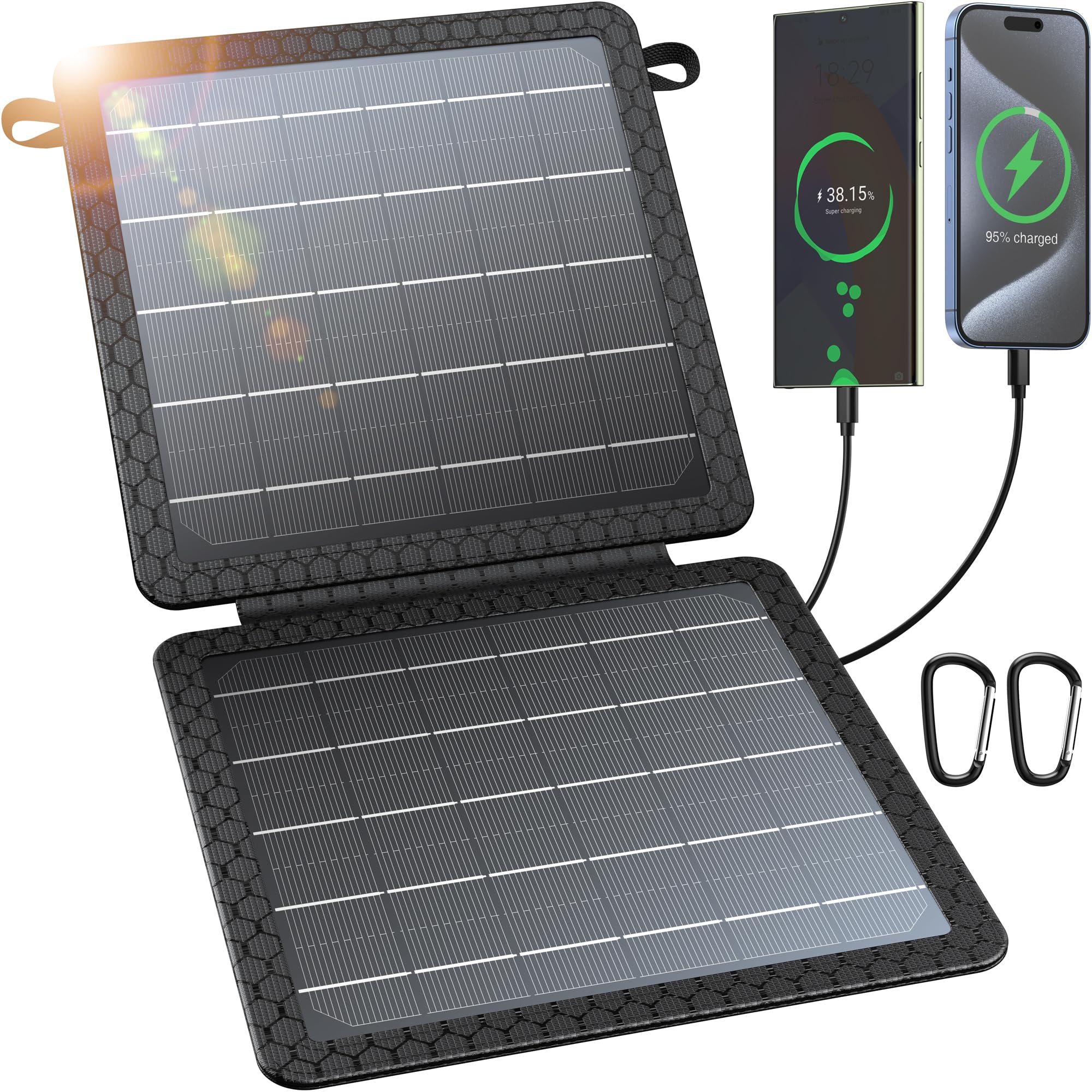 BLAVOR front folded panel showing compact portability and easy storage benefit