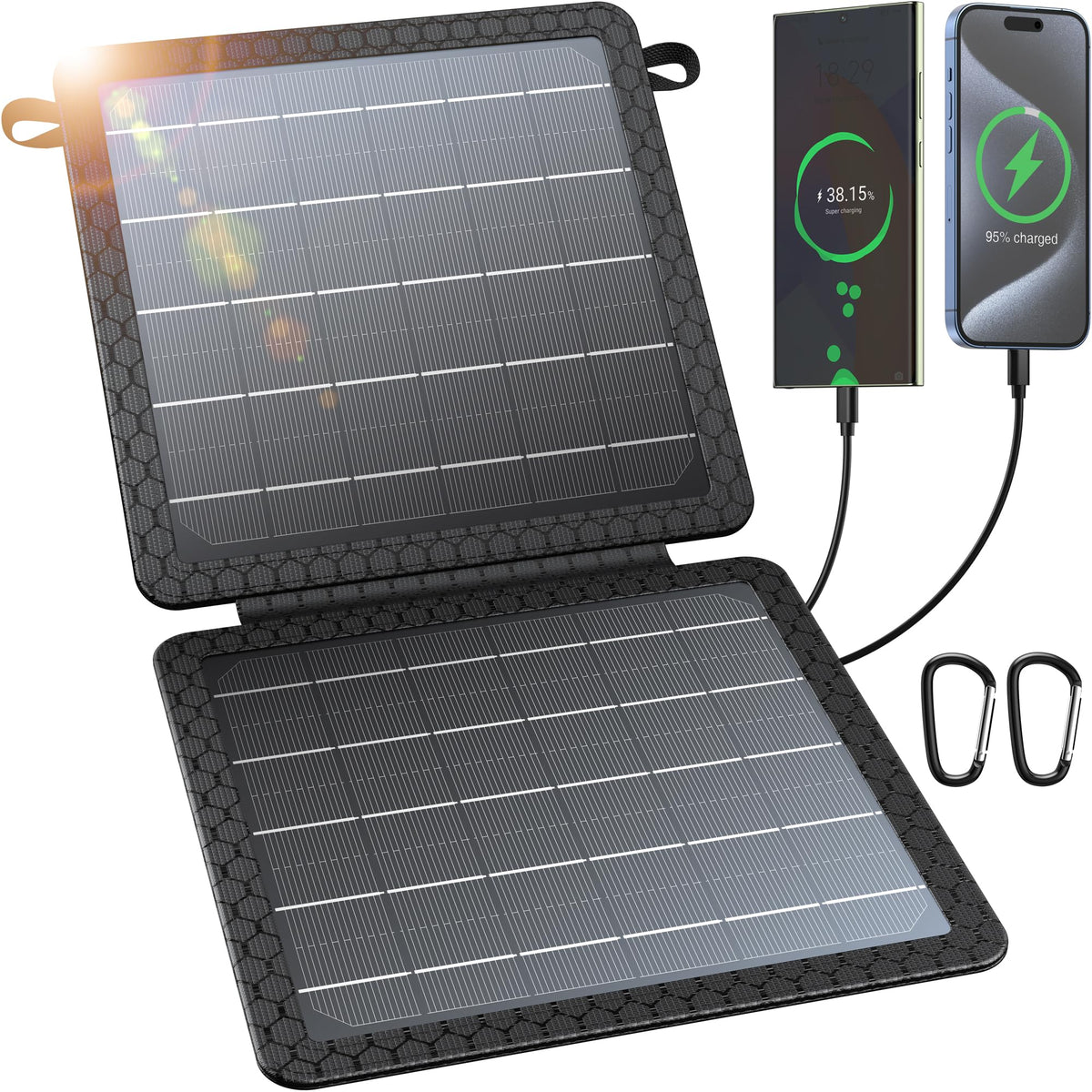 BLAVOR front folded panel showing compact portability and easy storage benefit