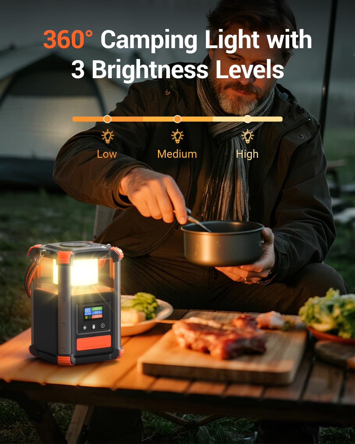 BLAVOR side with silicone cover closed showing IP67 waterproof protection