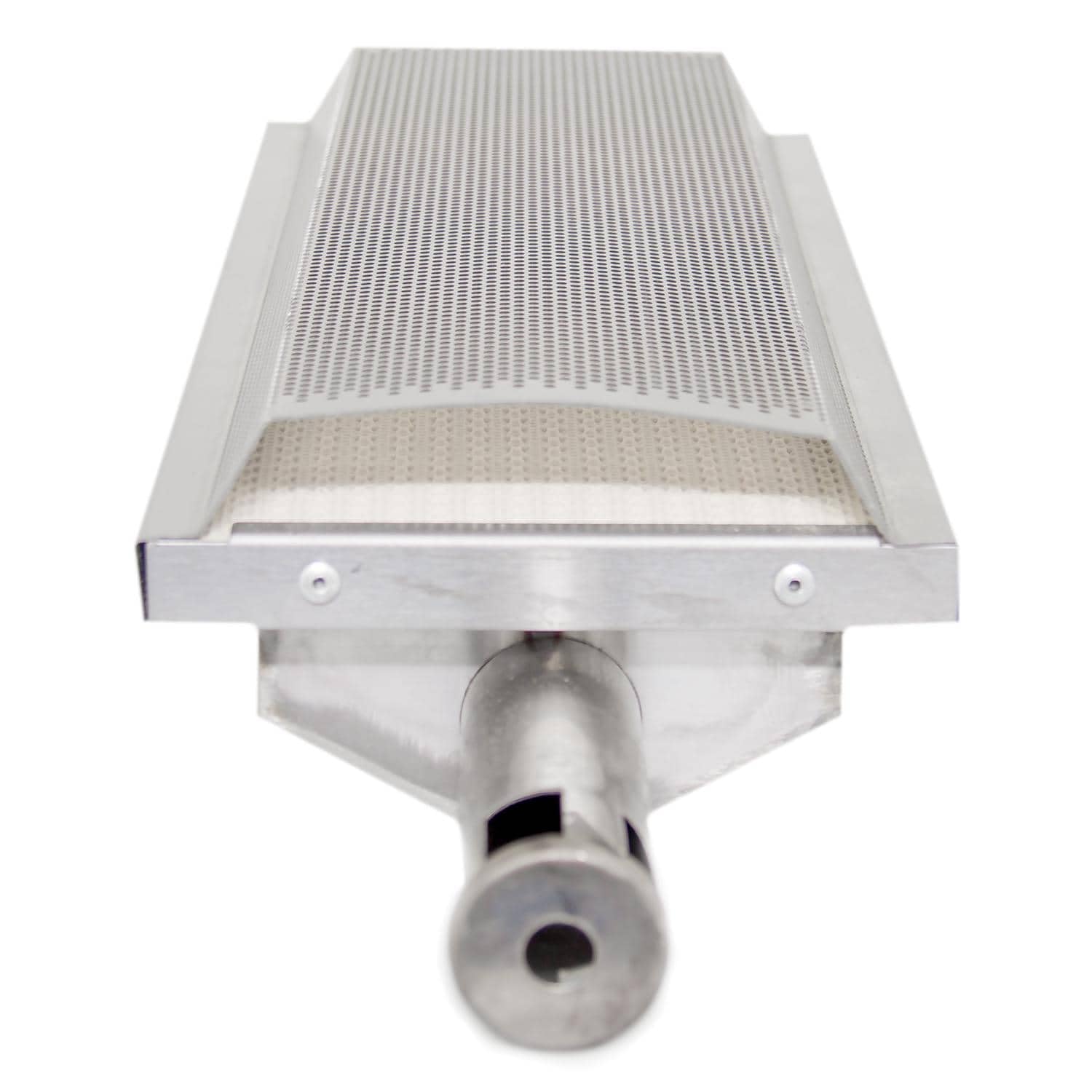 Blaze BLZ-IRN close-up of stainless burner heads for even heat distribution