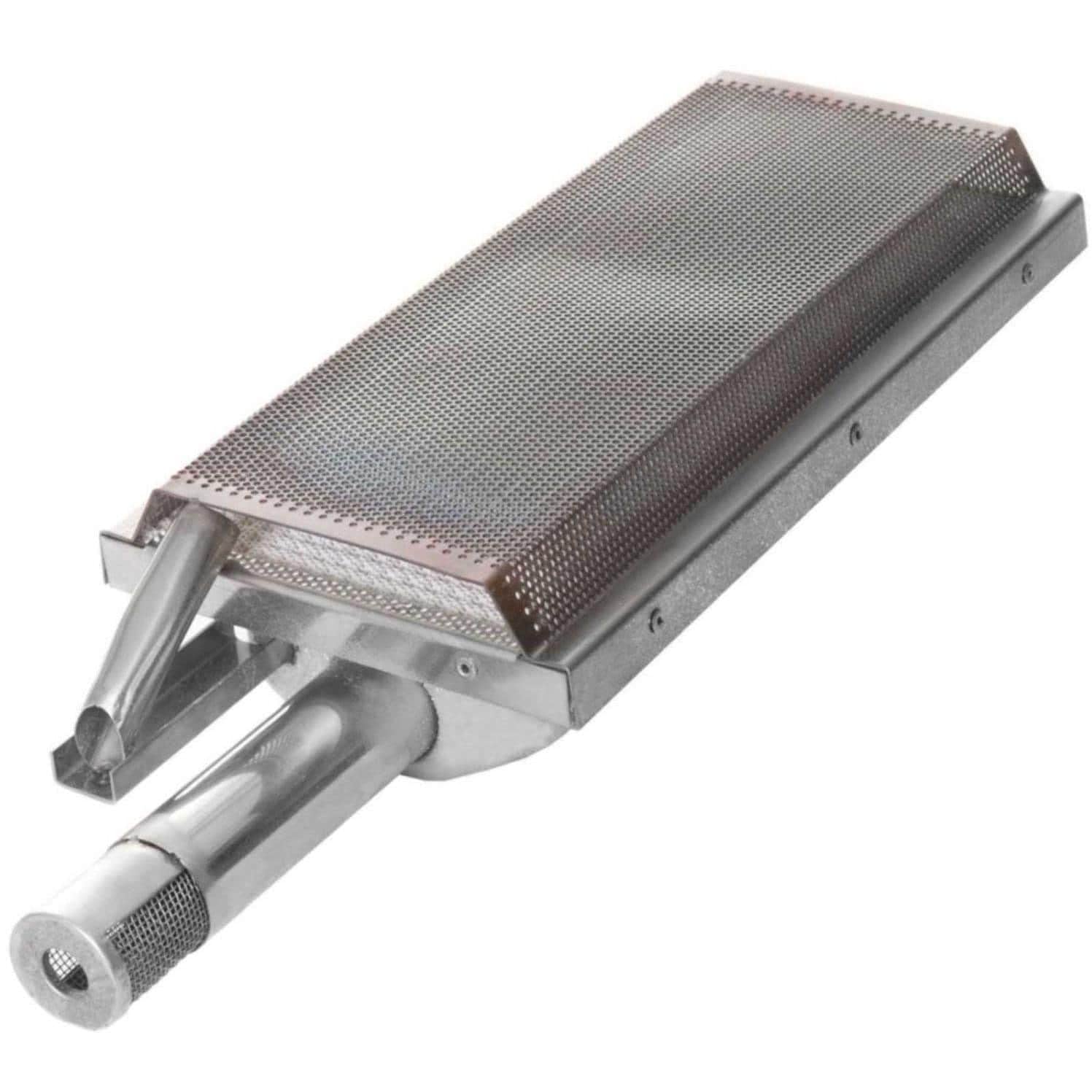 Blaze BLZ-IRN front view showing stainless module and benefits of high sear power