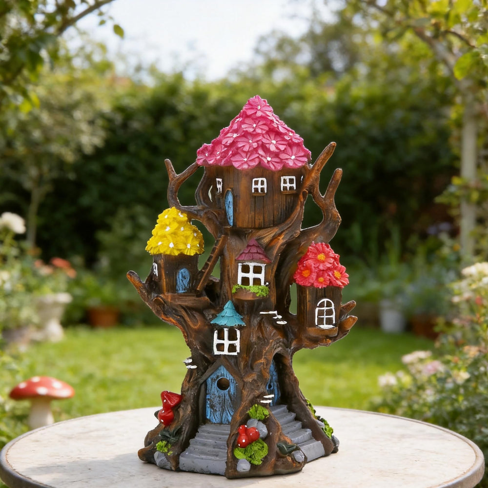 BLBYHO styled on a balcony adding whimsical light and decorative charm