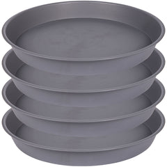 Bleuhome saucer front view showing rim and stability, protects floors