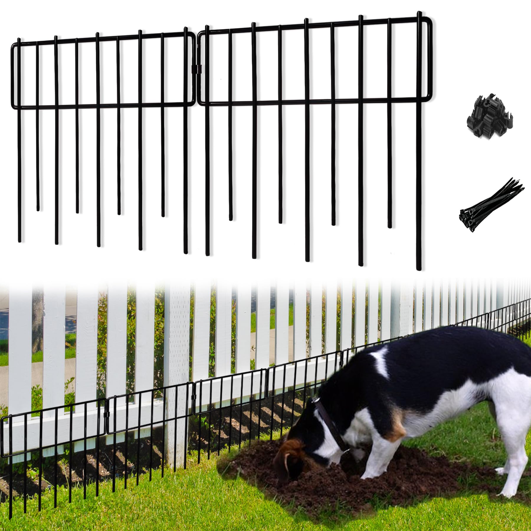 Blingluck front panel showing tidy decorative garden border and curb appeal