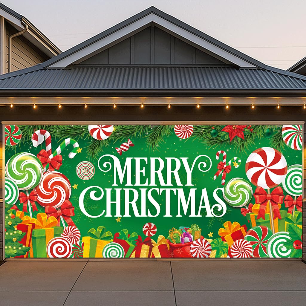BlissfulTie front view showing full Merry Christmas banner and curb appeal