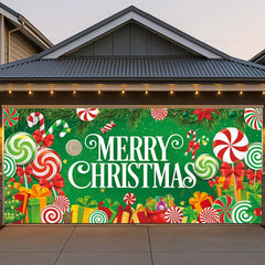 BlissfulTie front view showing full Merry Christmas banner and curb appeal