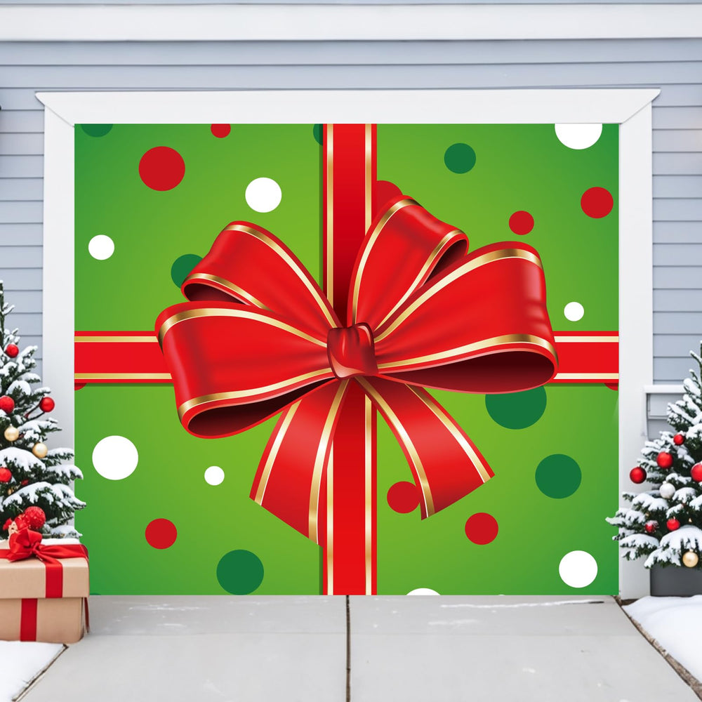 BlissfulTie gift box front view showing festive wrap and bold colors