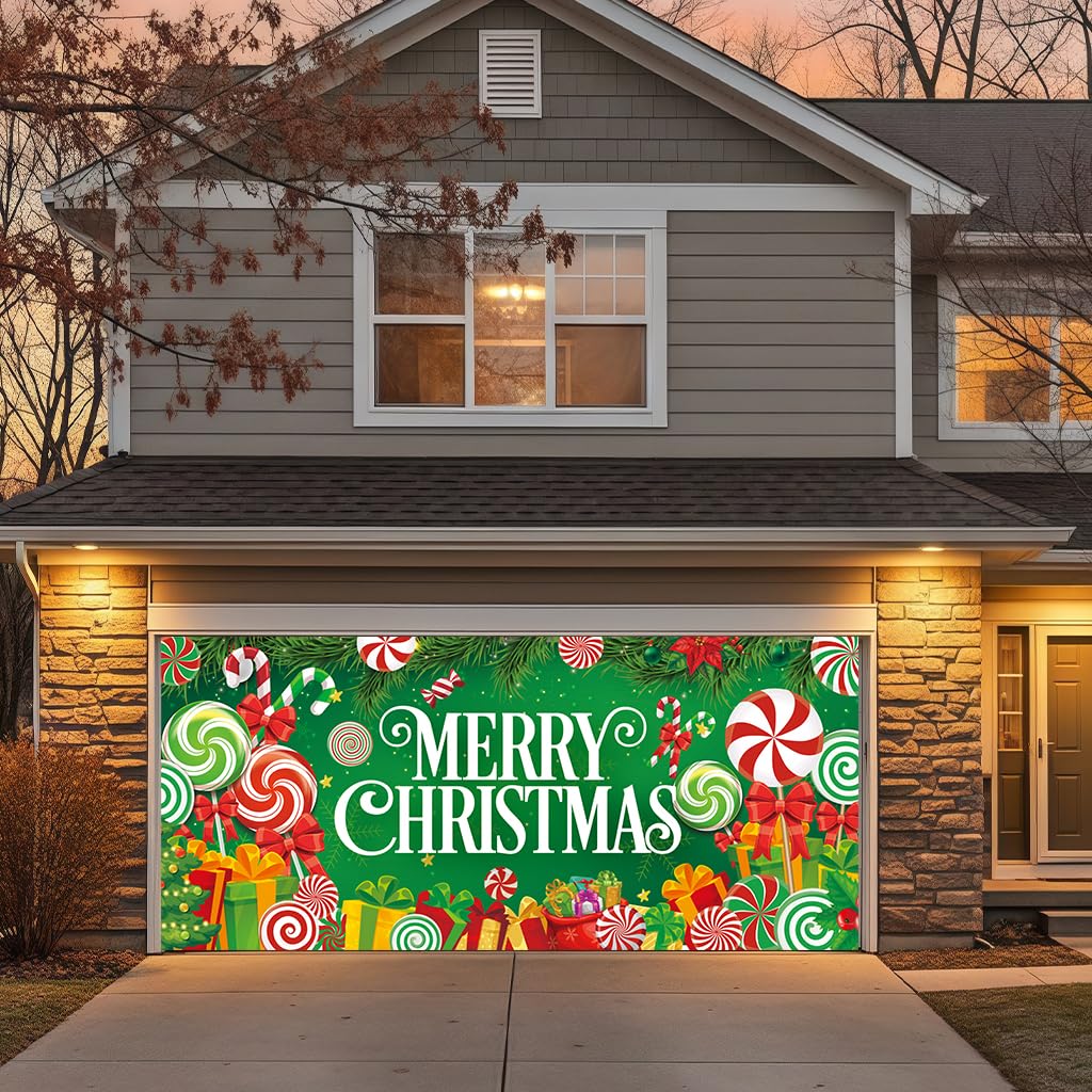 BlissfulTie outdoor porch display showing festive decoration and weather resistance