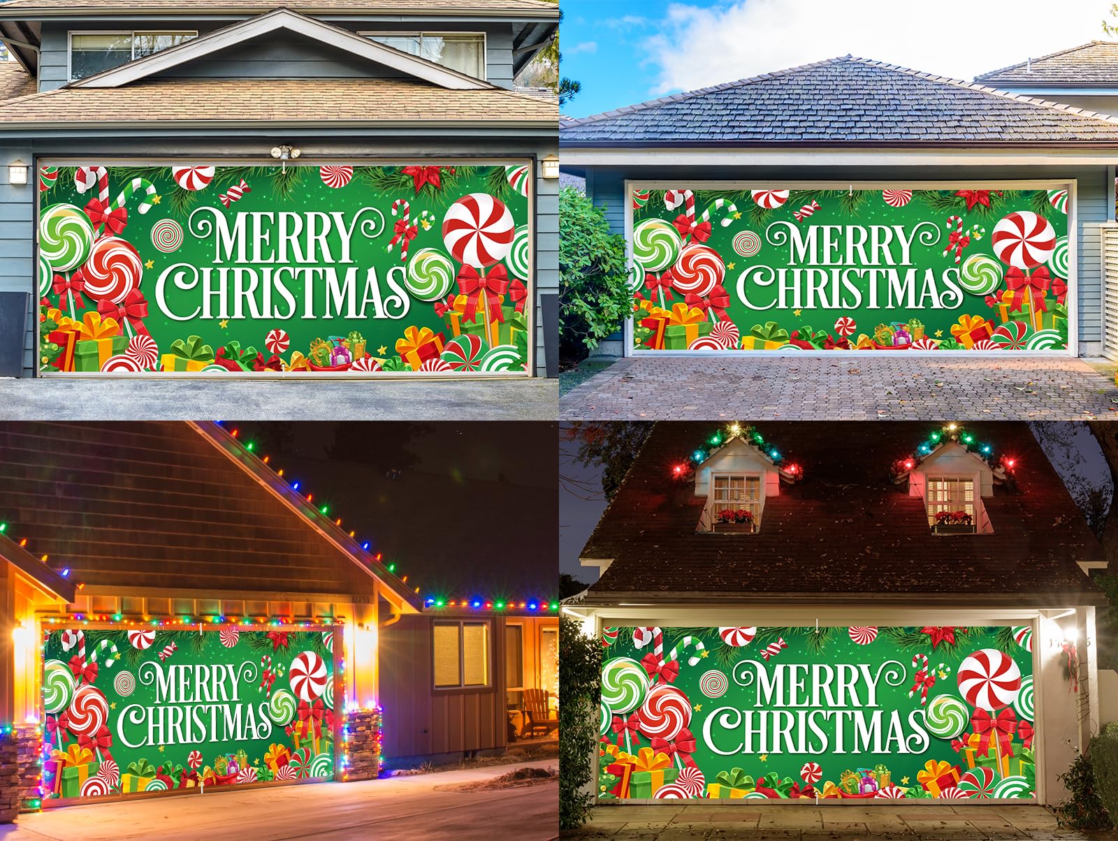 BlissfulTie photo booth backdrop in use showing party-ready holiday atmosphere
